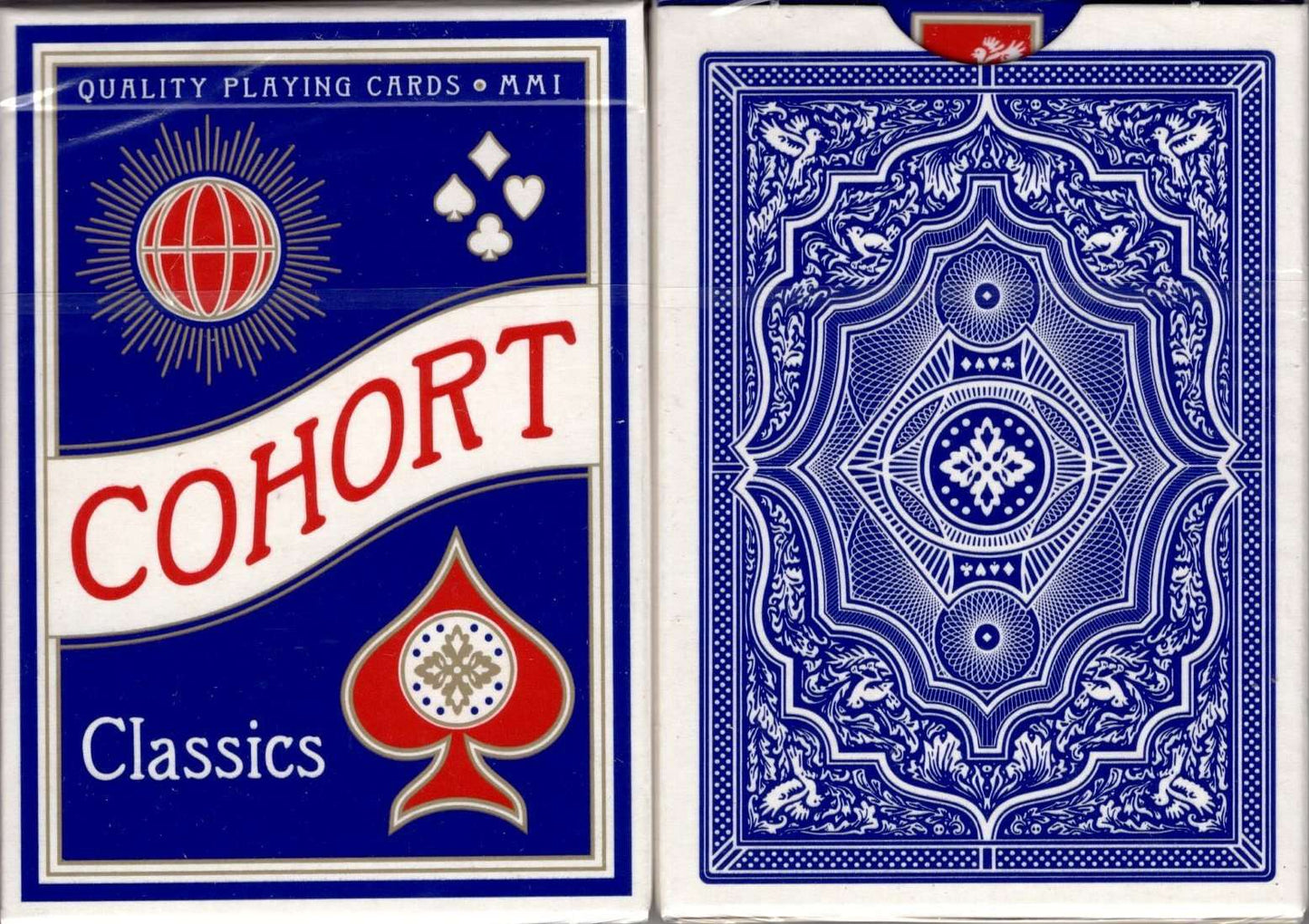 PlayingCardDecks.com-Cohort Blue Marked Playing Cards Cartamundi