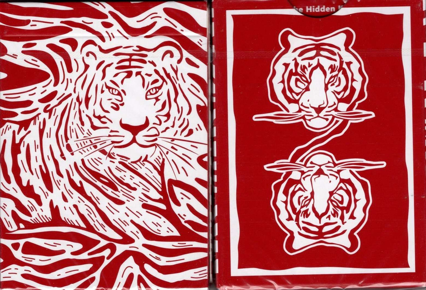 PlayingCardDecks.com-Hidden King Luxury Playing Cards TPCC: Red