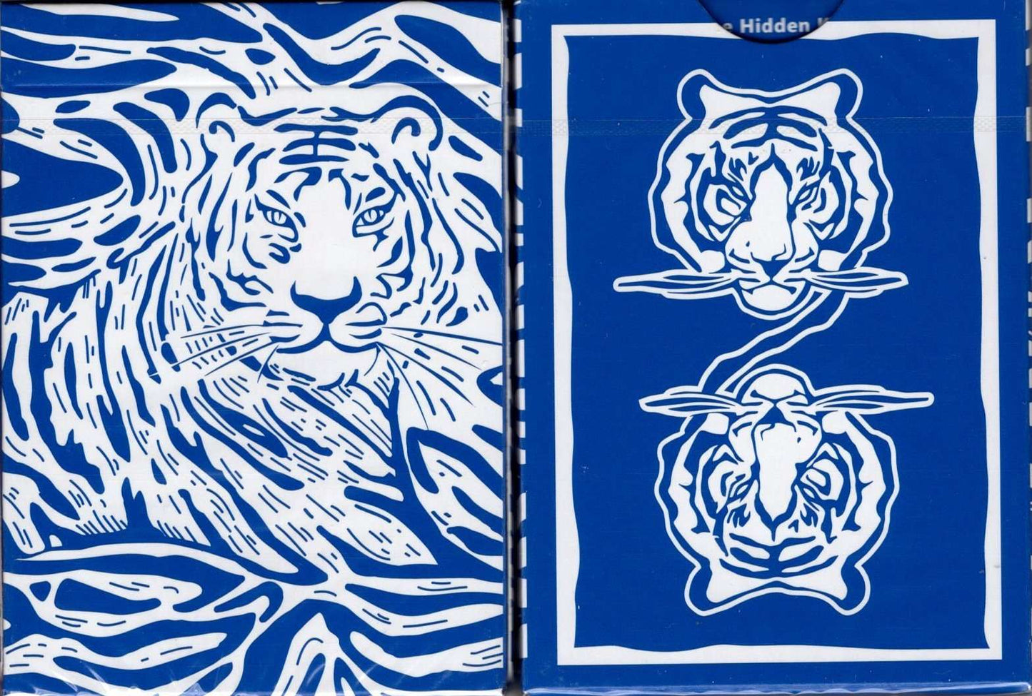 PlayingCardDecks.com-Hidden King Luxury Playing Cards TPCC: Blue
