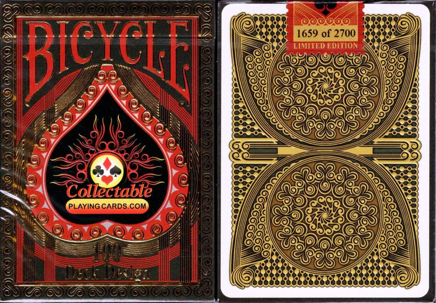 PlayingCardDecks.com-CPC 100th Deck Design Bicycle Playing Cards