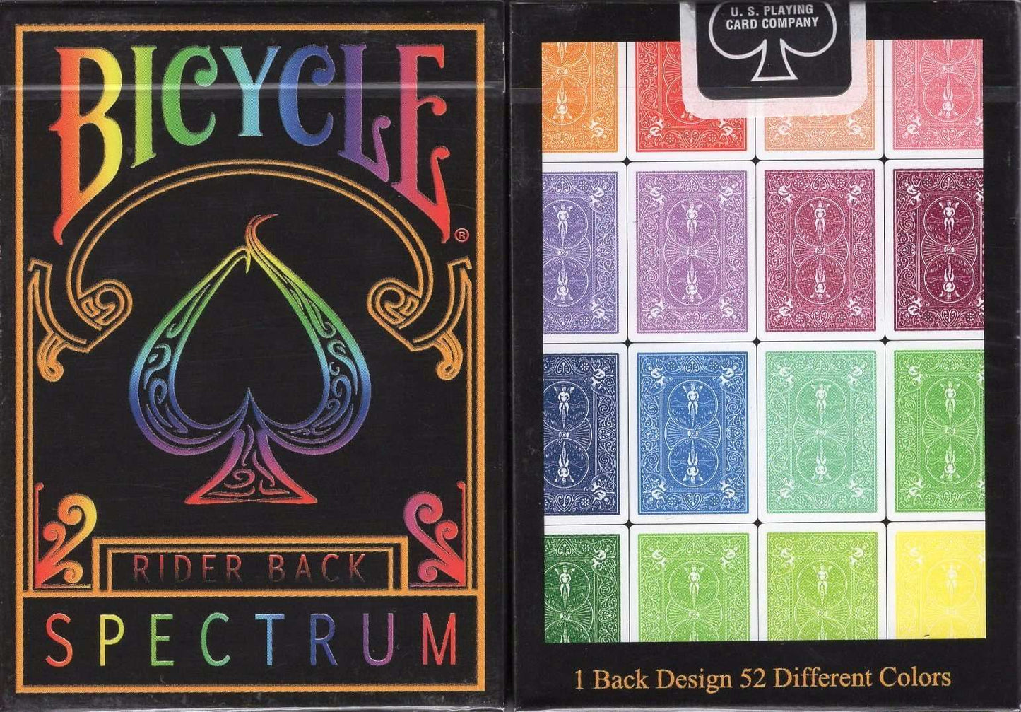 PlayingCardDecks.com-Spectrum Rider Back Bicycle Playing Cards