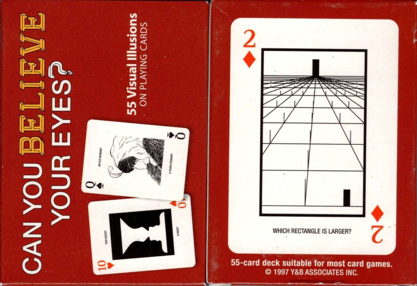 PlayingCardDecks.com-Can You Believe Your Eyes? Playing Cards USGS