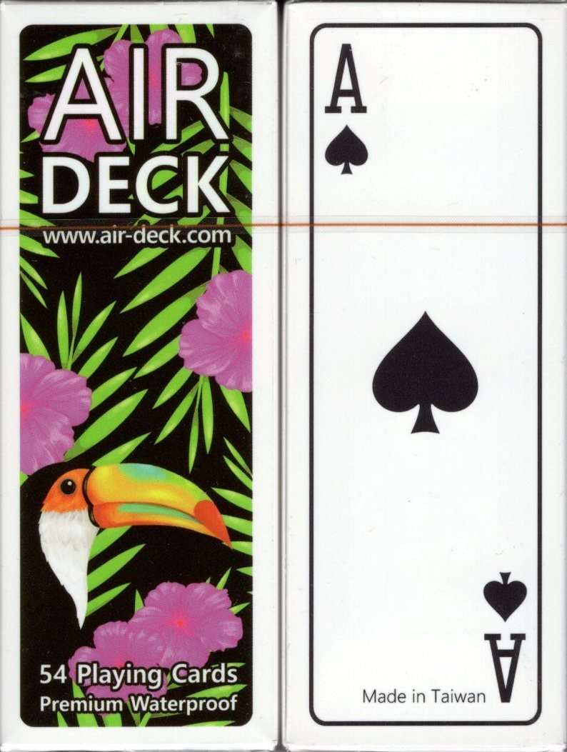 PlayingCardDecks.com-Air Deck v2 Premium Waterproof Playing Cards: Tropicana
