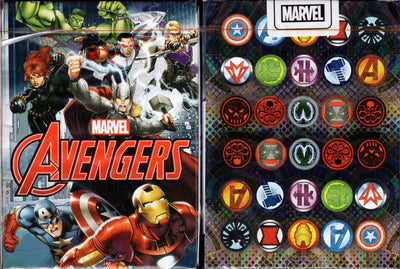 PlayingCardDecks.com-Avengers Heroes Playing Cards JLCC