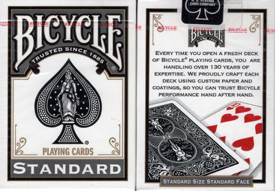 PlayingCardDecks.com-Black Standard Bicycle Playing Cards
