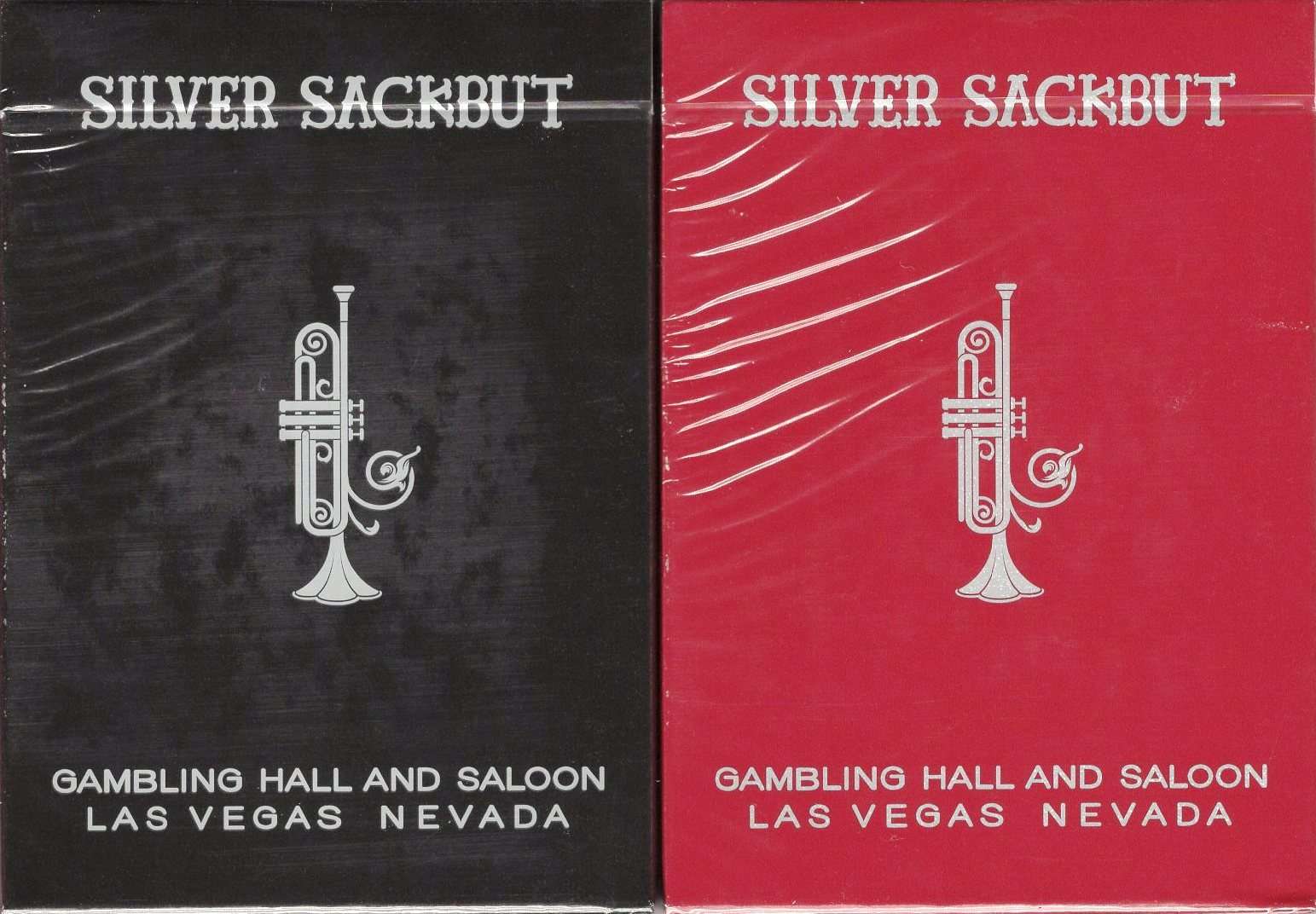 PlayingCardDecks.com-Silver Sackbut Playing Cards USPCC