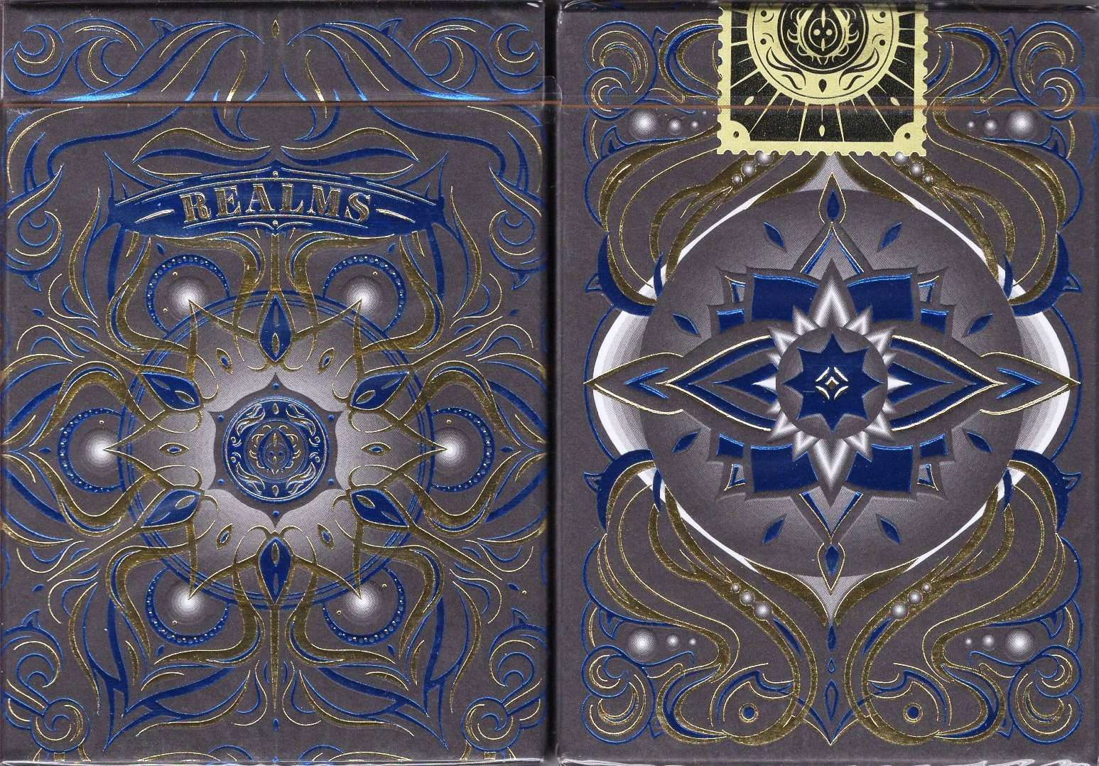 PlayingCardDecks.com-Realms Playing Cards EPCC - Blue & Red