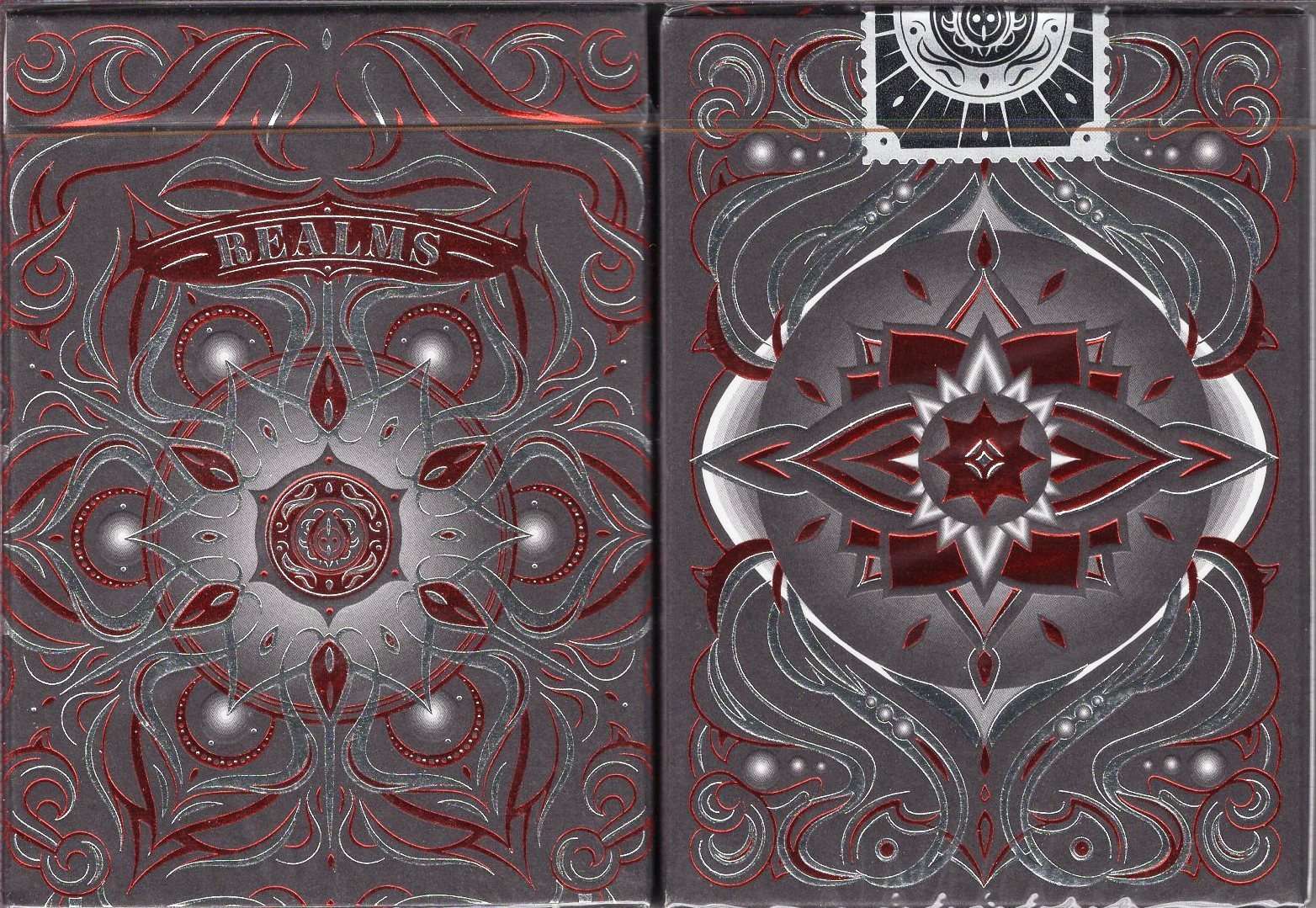 PlayingCardDecks.com-Realms Playing Cards EPCC - Blue & Red