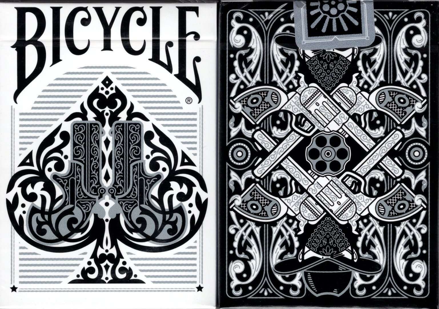 PlayingCardDecks.com-Wild West Bicycle Playing Cards: Outlaw