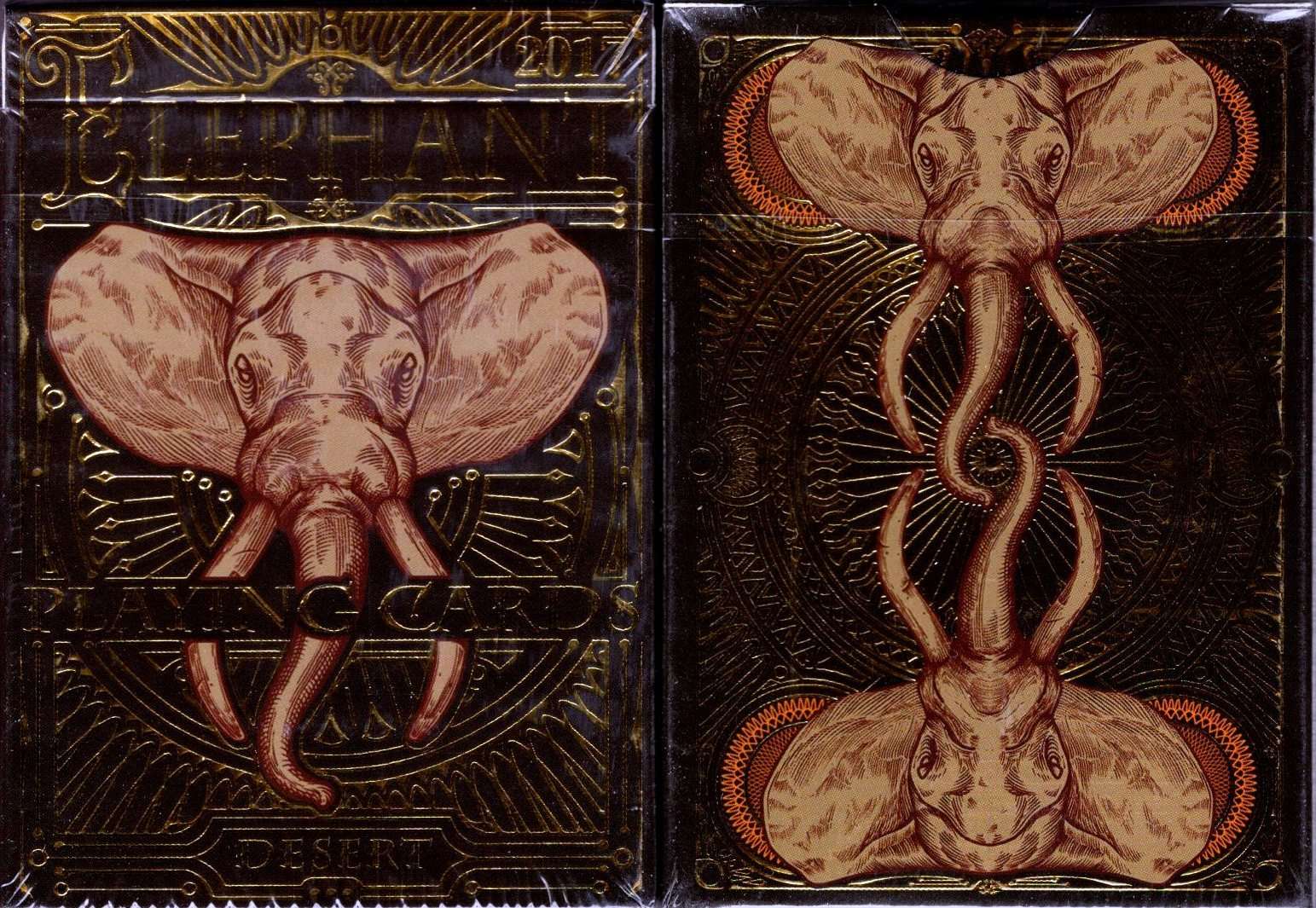 PlayingCardDecks.com-Elephant Playing Cards WJPC: Desert