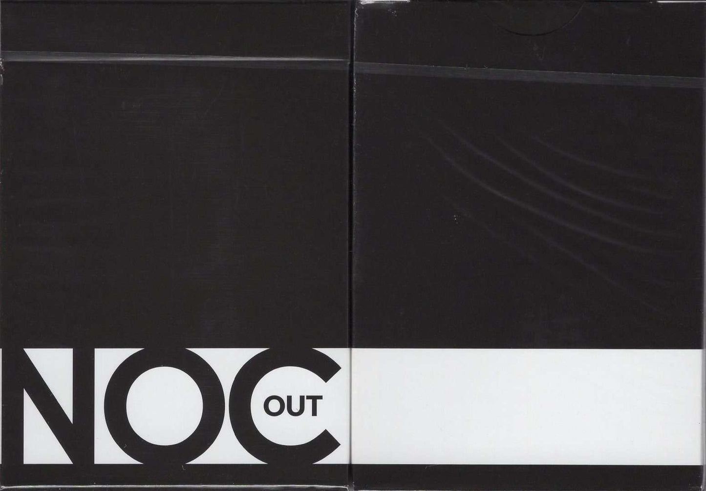 PlayingCardDecks.com-NOC Out Black Playing Cards USPCC