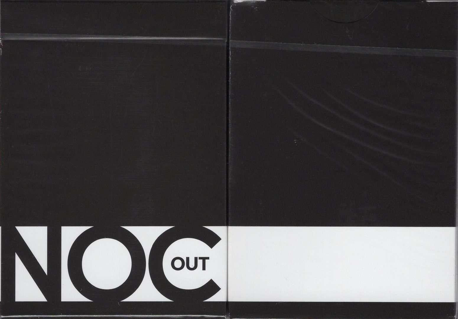 PlayingCardDecks.com-NOC Out Black Playing Cards USPCC