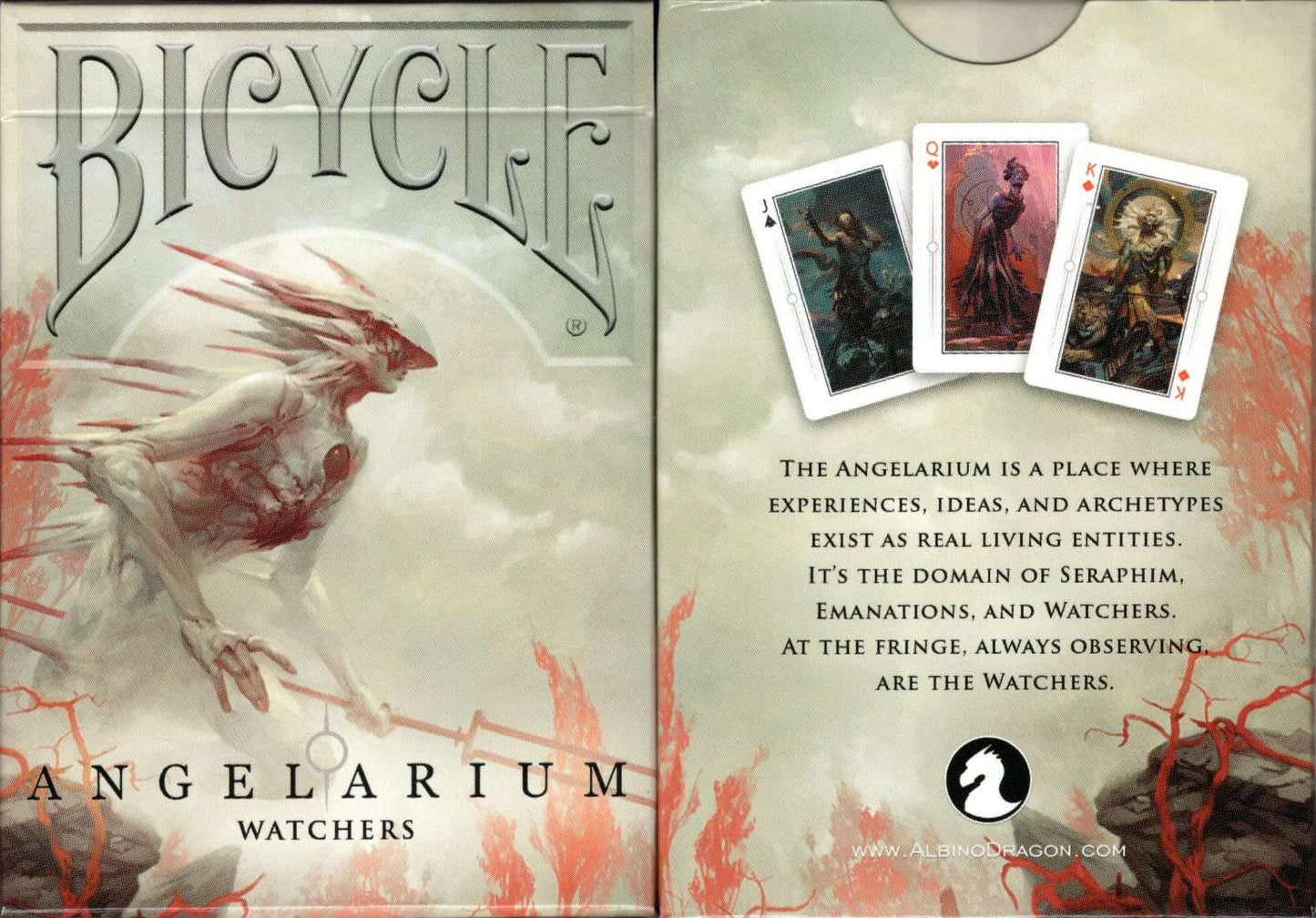 PlayingCardDecks.com-Angelarium Trilogy Bicycle Playing Cards: Watchers