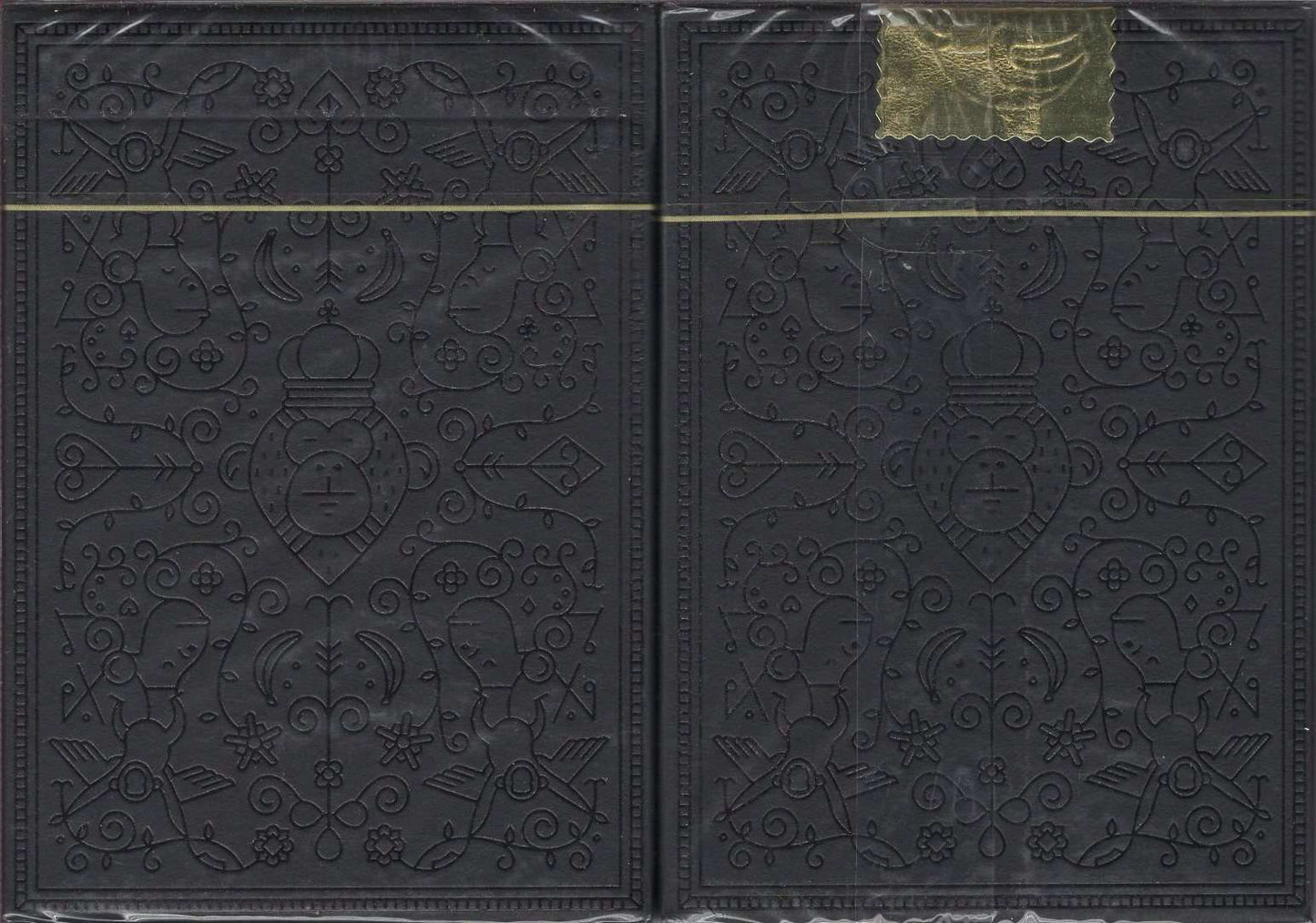 PlayingCardDecks.com-MailChimp Playing Cards  USPCC - Black & Red: Black