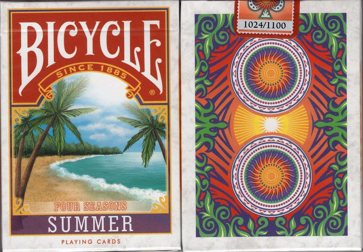 Four Seasons Bicycle Playing Cards