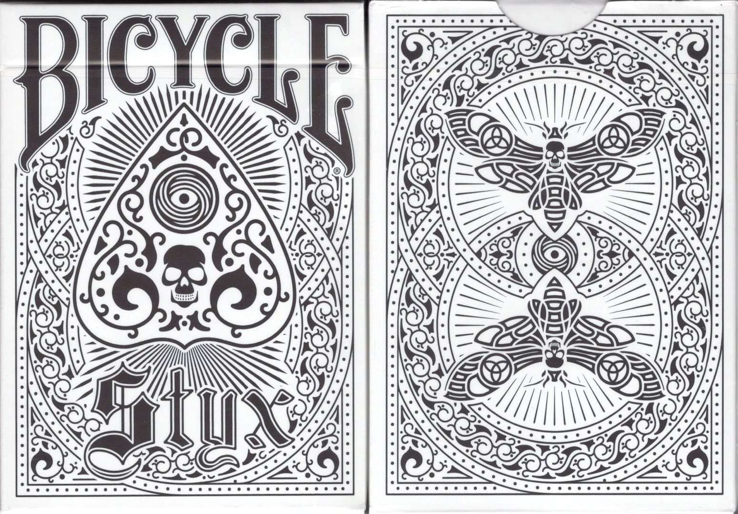 PlayingCardDecks.com-Styx White Bicycle Playing Cards