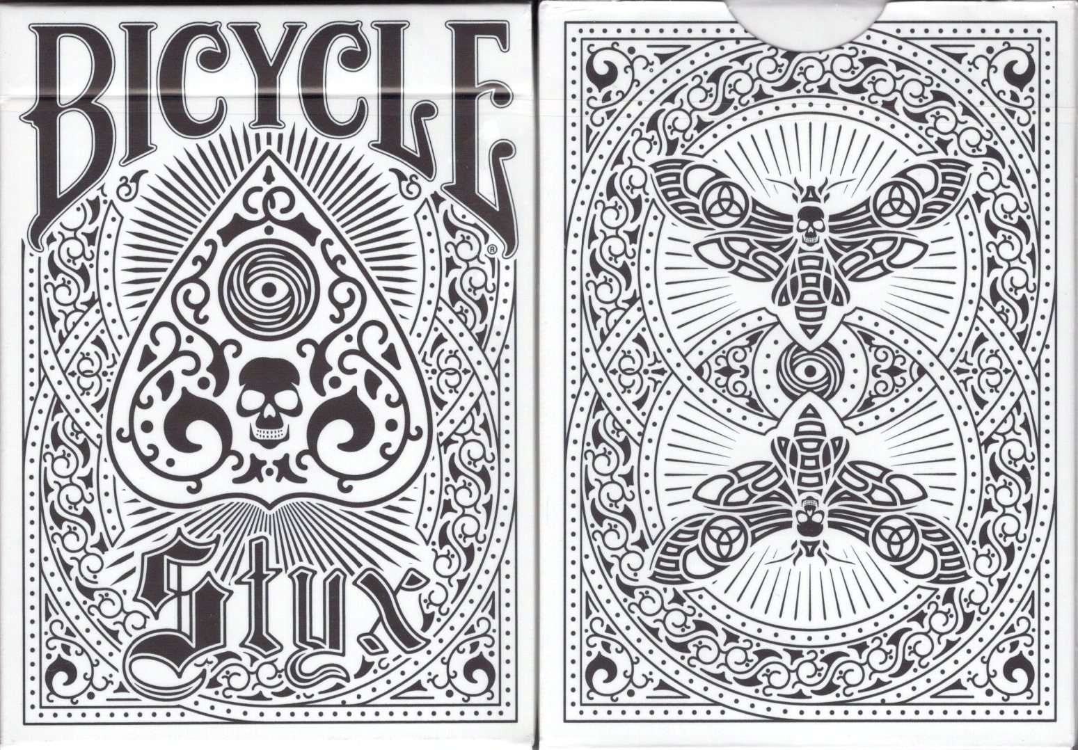 PlayingCardDecks.com-Styx White Bicycle Playing Cards