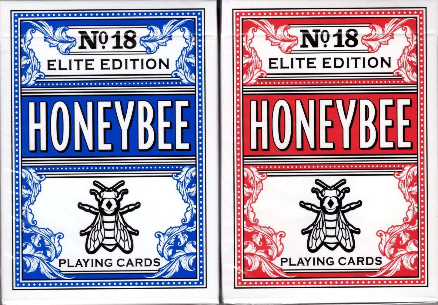 PlayingCardDecks.com-Honeybee Elite Playing Cards USPCC: 2 Deck Set