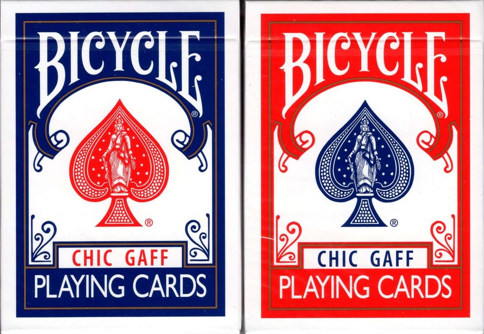 Chic Gaff Bicycle Playing Cards