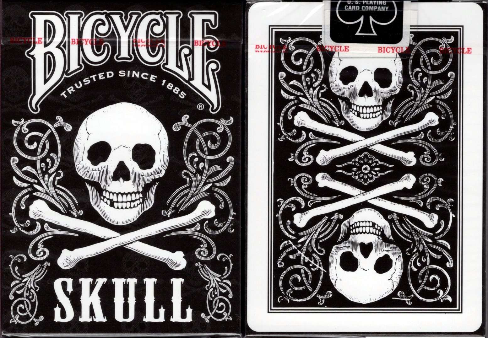 Bicycle skull online deck