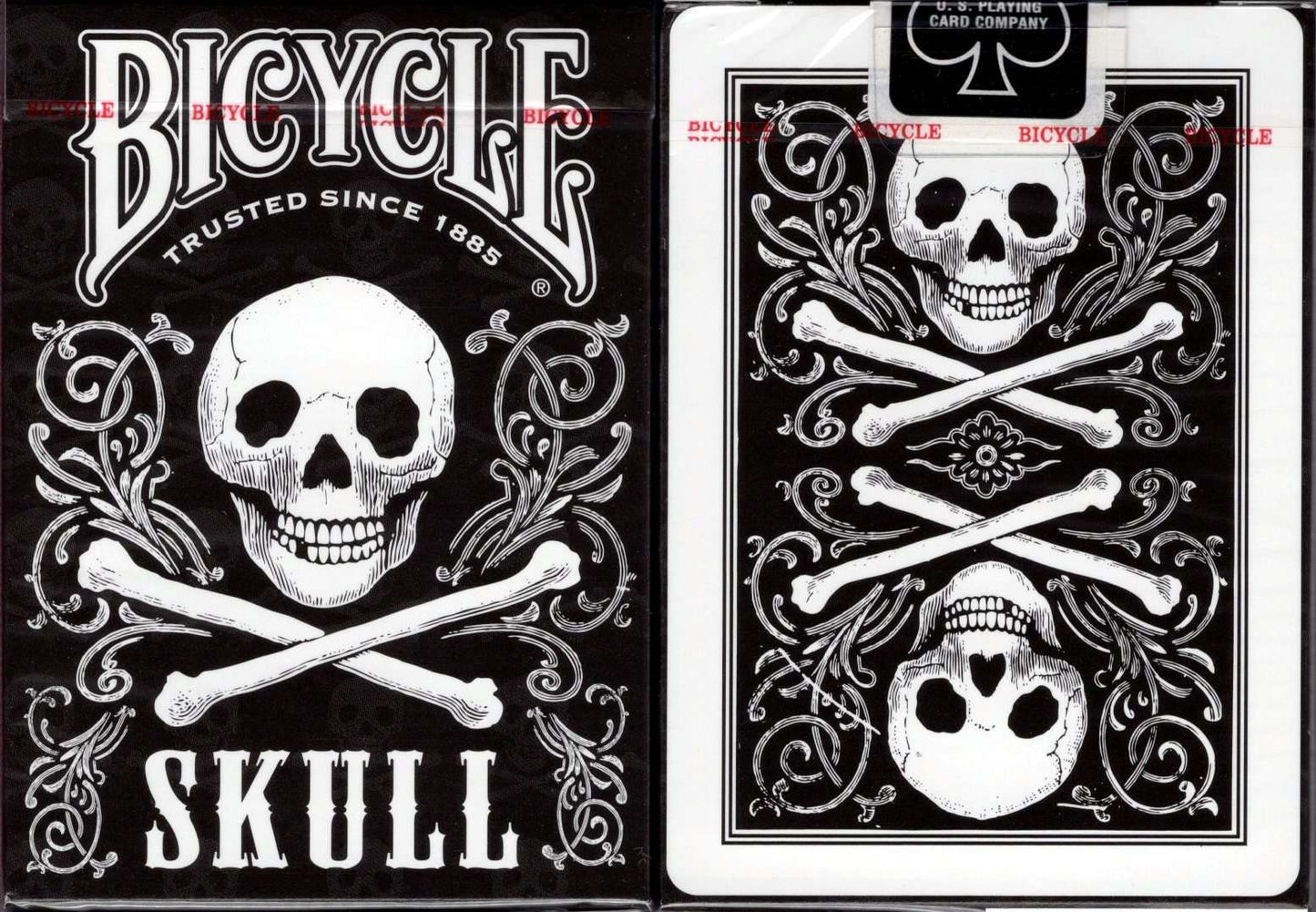PlayingCardDecks.com-Skull Back Bicycle Playing Cards