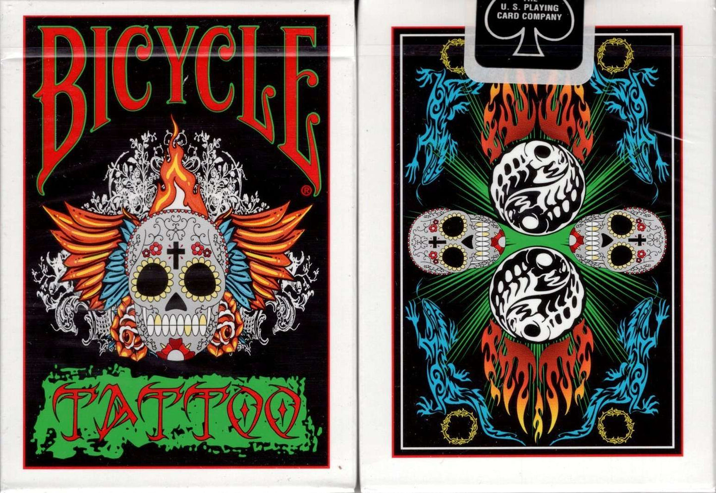 PlayingCardDecks.com-Tattoo Bicycle Playing Cards Deck