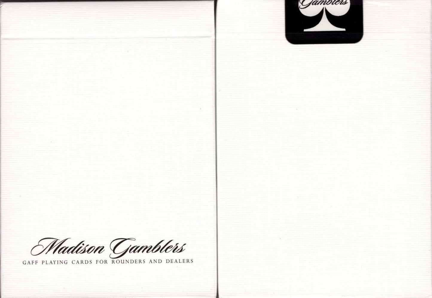PlayingCardDecks.com-Madison Gamblers Gaff Playing Cards USPCC