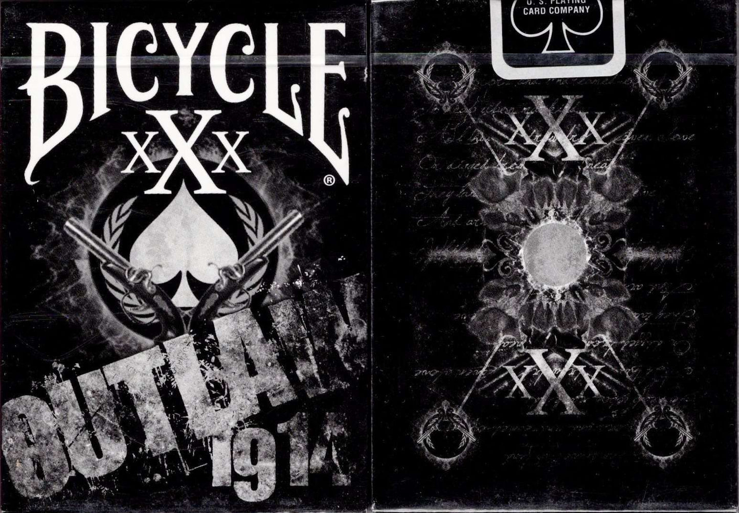 PlayingCardDecks.com-xXx Outlaw 1914 Bicycle Playing Cards