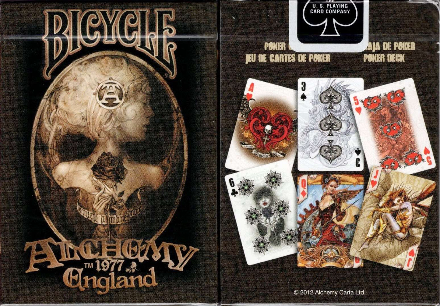 PlayingCardDecks.com-Alchemy Bicycle Playing Cards