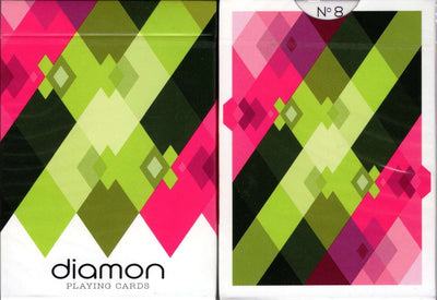 PlayingCardDecks.com-Diamon No 8 Summer Bright Playing Cards USPCC