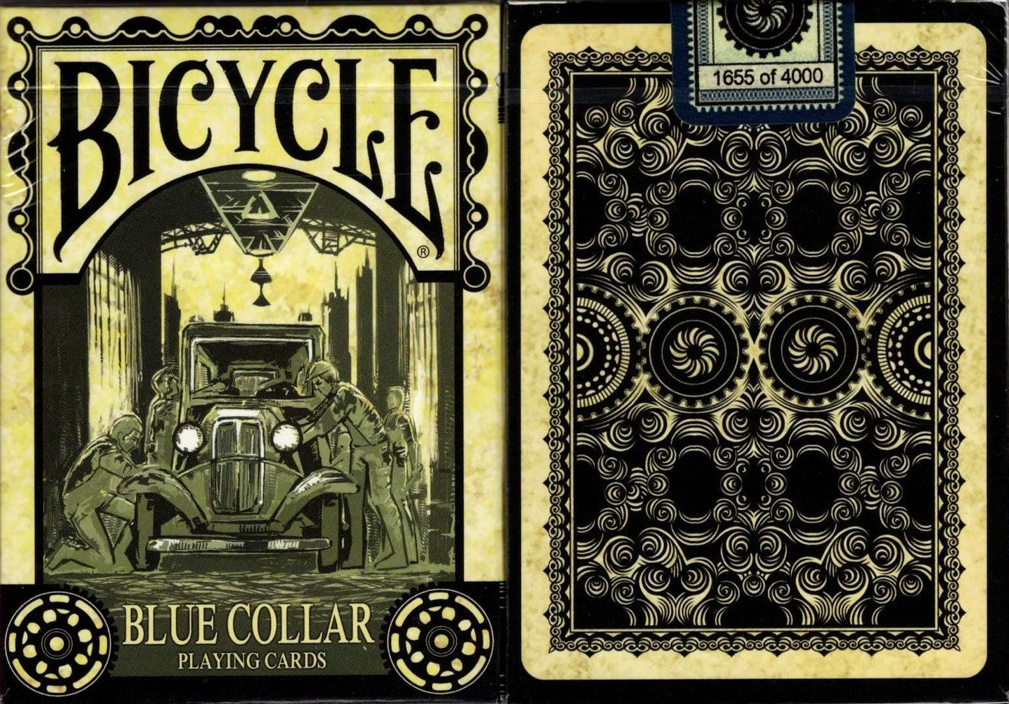 PlayingCardDecks.com-Blue Collar Bicycle Playing Cards Deck