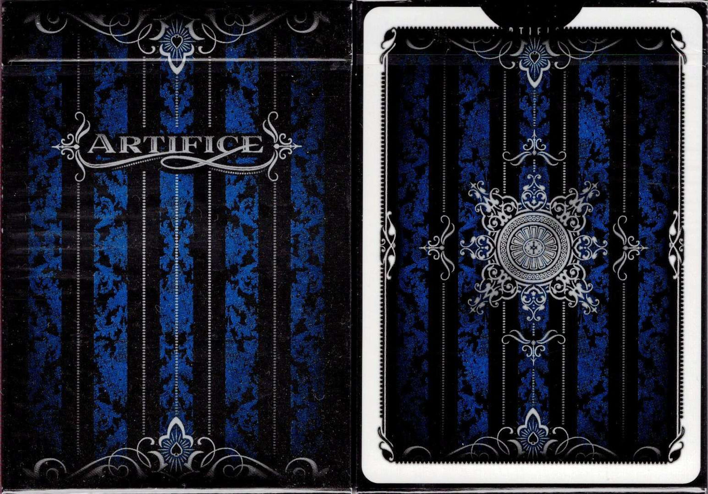 PlayingCardDecks.com-Artifice Blue v2 Playing Cards USPCC