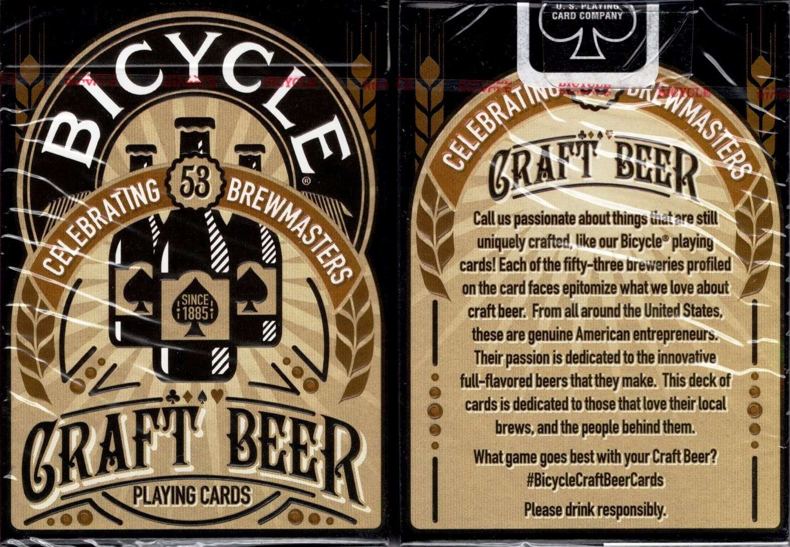 Bicycle craft best sale beer playing cards