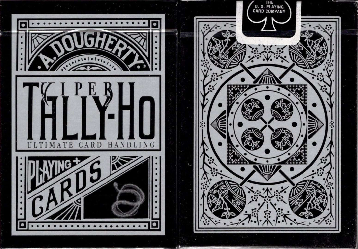 PlayingCardDecks.com-Viper Tally-Ho Fan Back Playing Cards