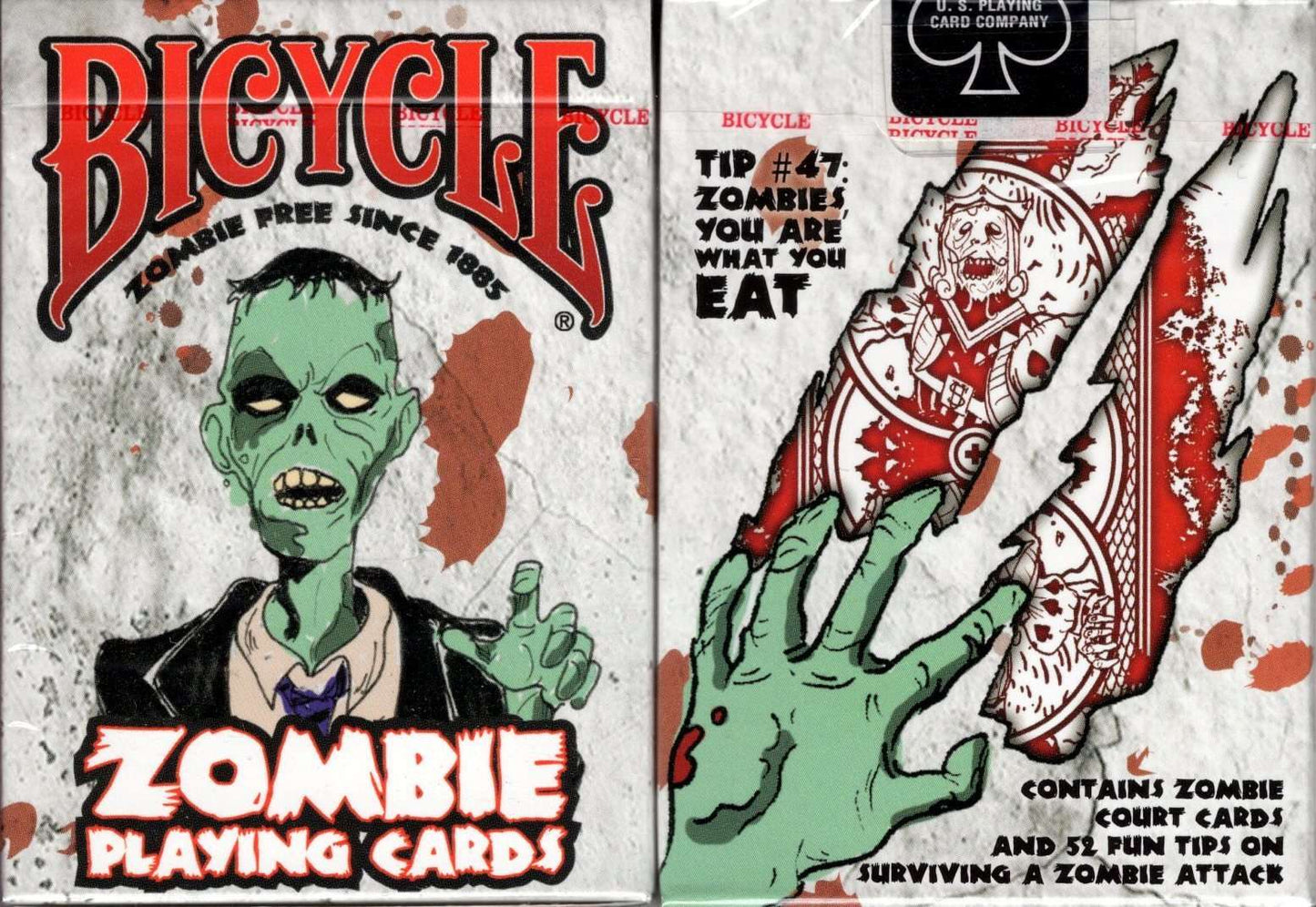 PlayingCardDecks.com-Zombie Bicycle Playing Cards