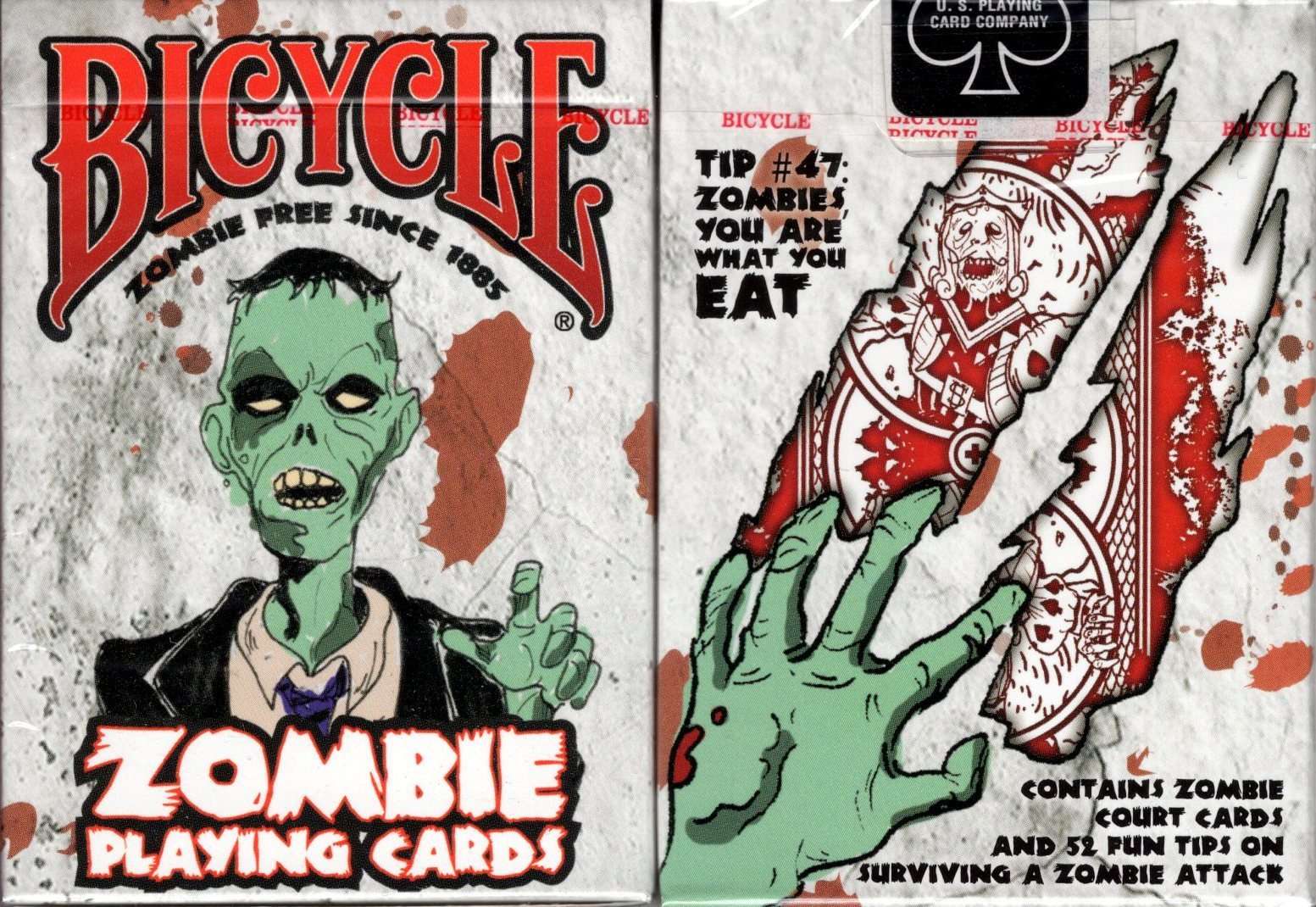 PlayingCardDecks.com-Zombie Bicycle Playing Cards