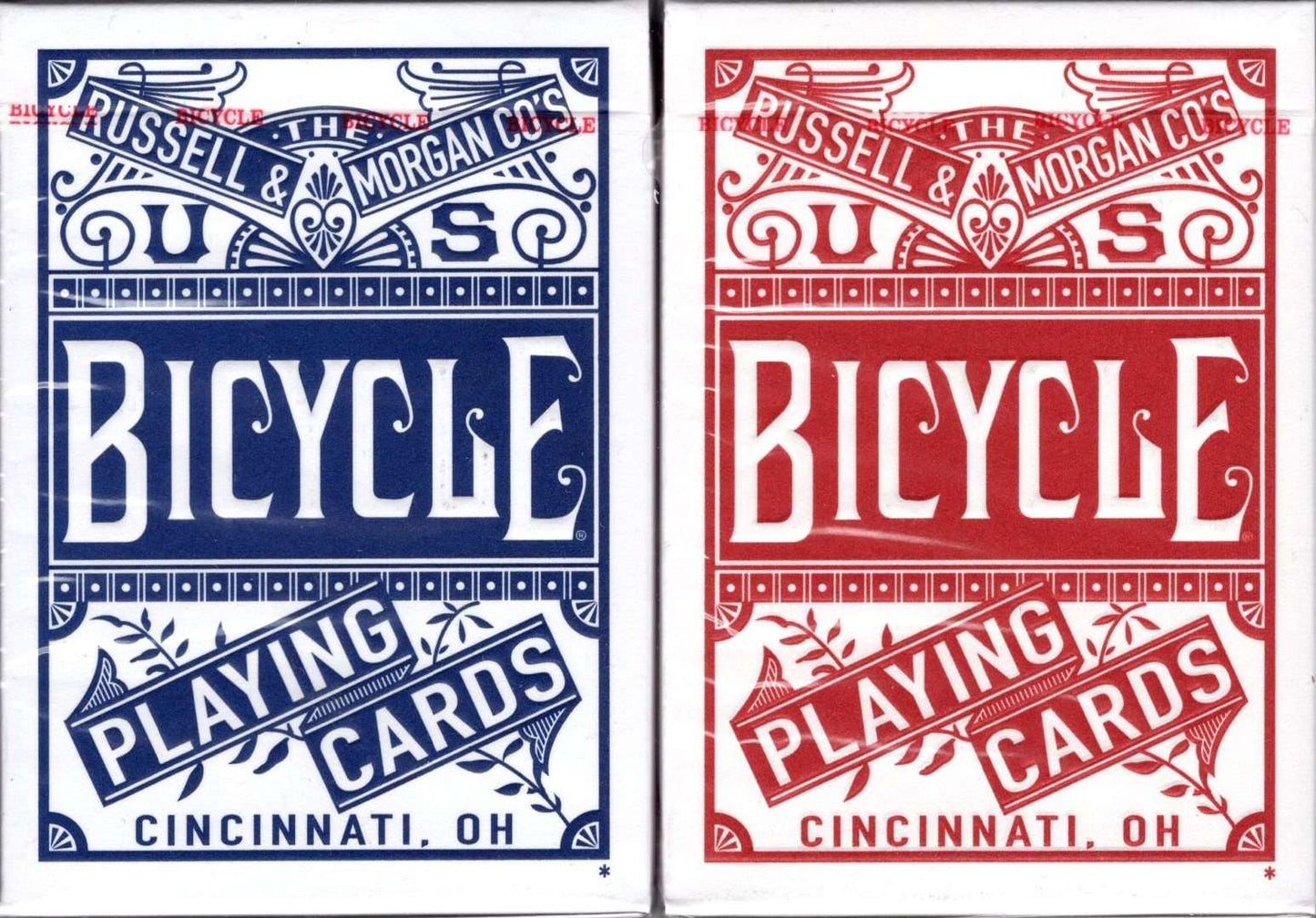 PlayingCardDecks.com-Chainless Red & Blue 2 Deck Set Bicycle Playing Cards