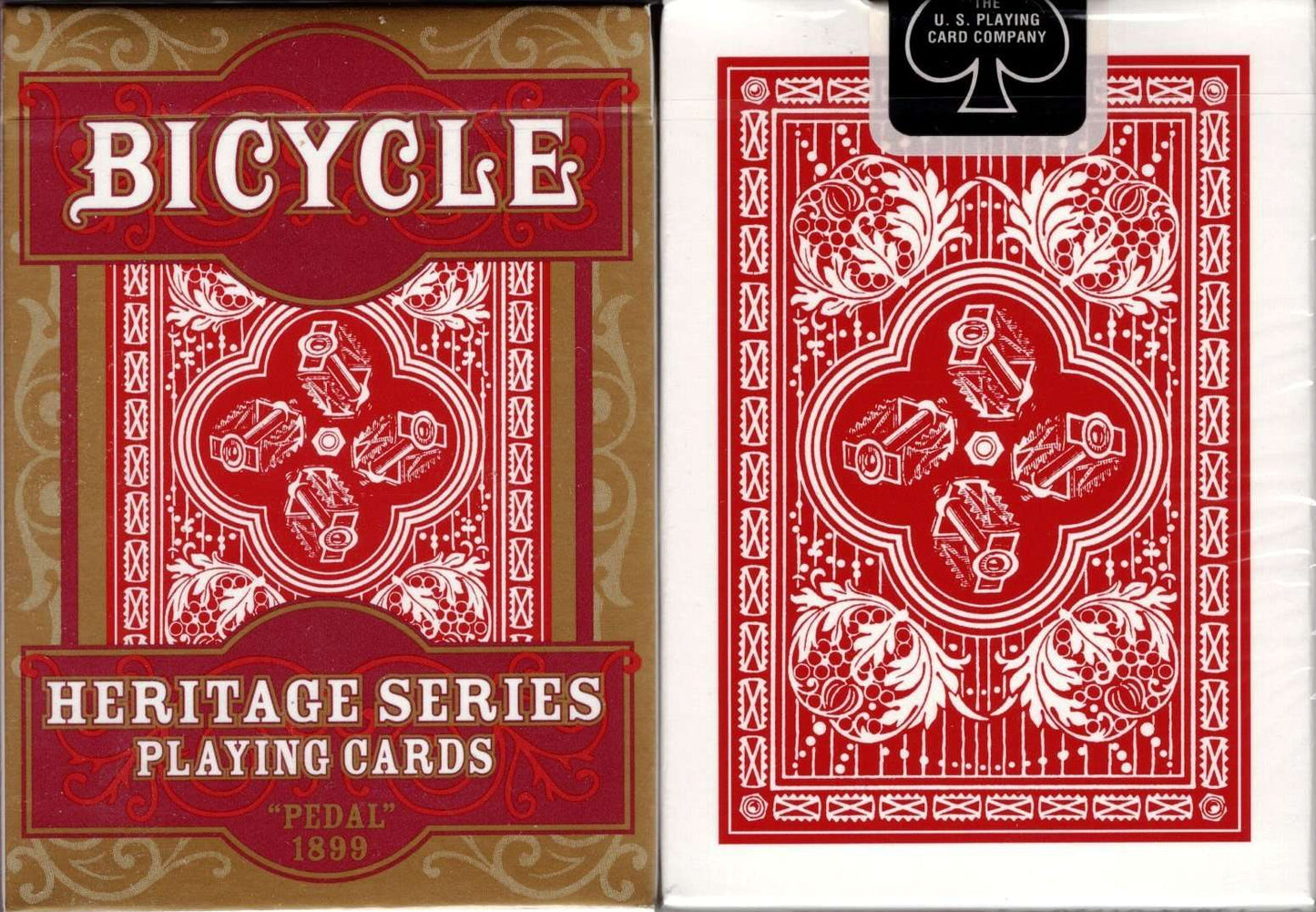 PlayingCardDecks.com-Pedal 1899 Heritage Series Bicycle Playing Cards
