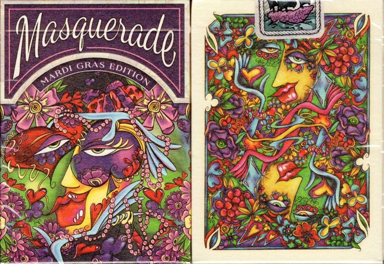 PlayingCardDecks.com-Masquerade Mardi Gras Edition Playing Cards USPCC