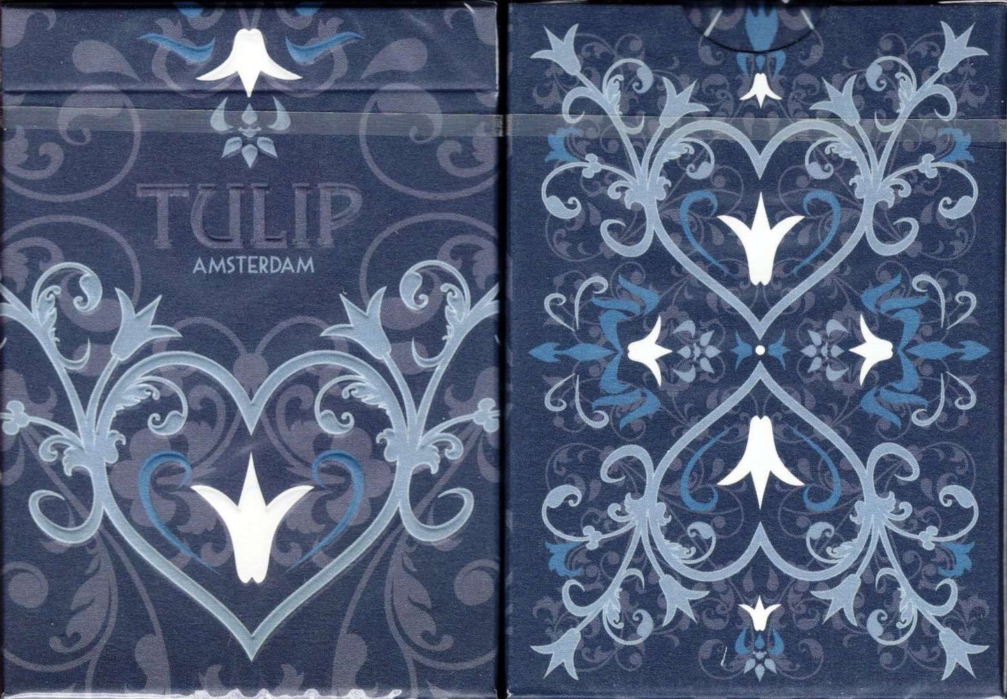 PlayingCardDecks.com-Tulip Playing Cards USPCC: Dark Blue