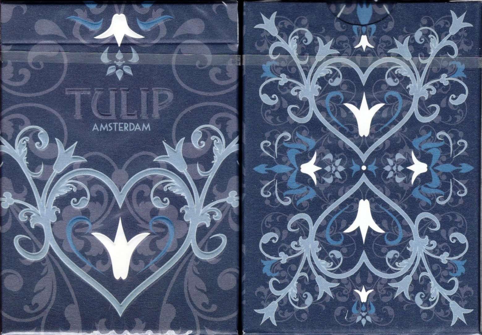 PlayingCardDecks.com-Tulip Playing Cards USPCC: Dark Blue