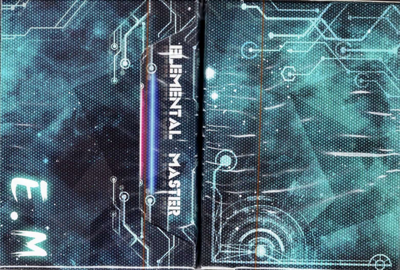 PlayingCardDecks.com-Elemental Master Green  Playing Cards TWPCC