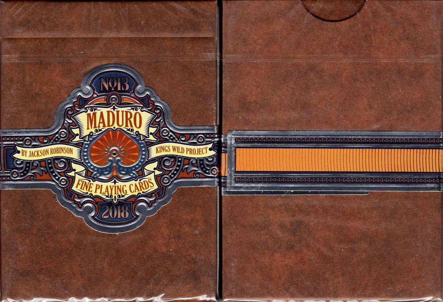 PlayingCardDecks.com-Maduro Silver Edition Playing Cards EPCC