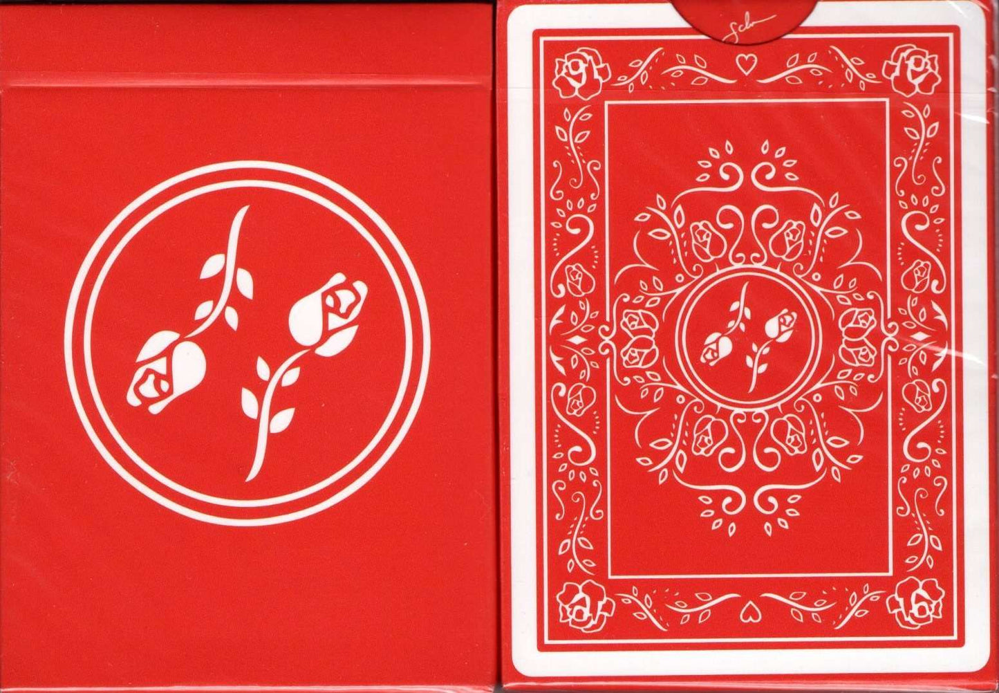 PlayingCardDecks.com-Red Roses Playing Cards USPCC