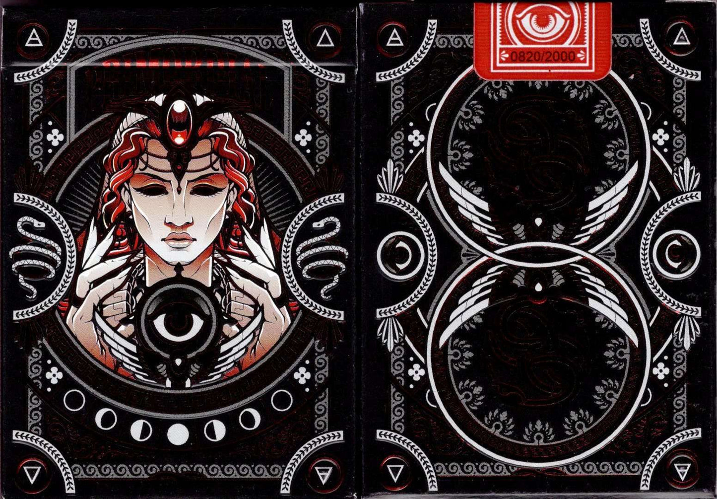 PlayingCardDecks.com-Primordial Playing Cards USPCC: Chaos - Black