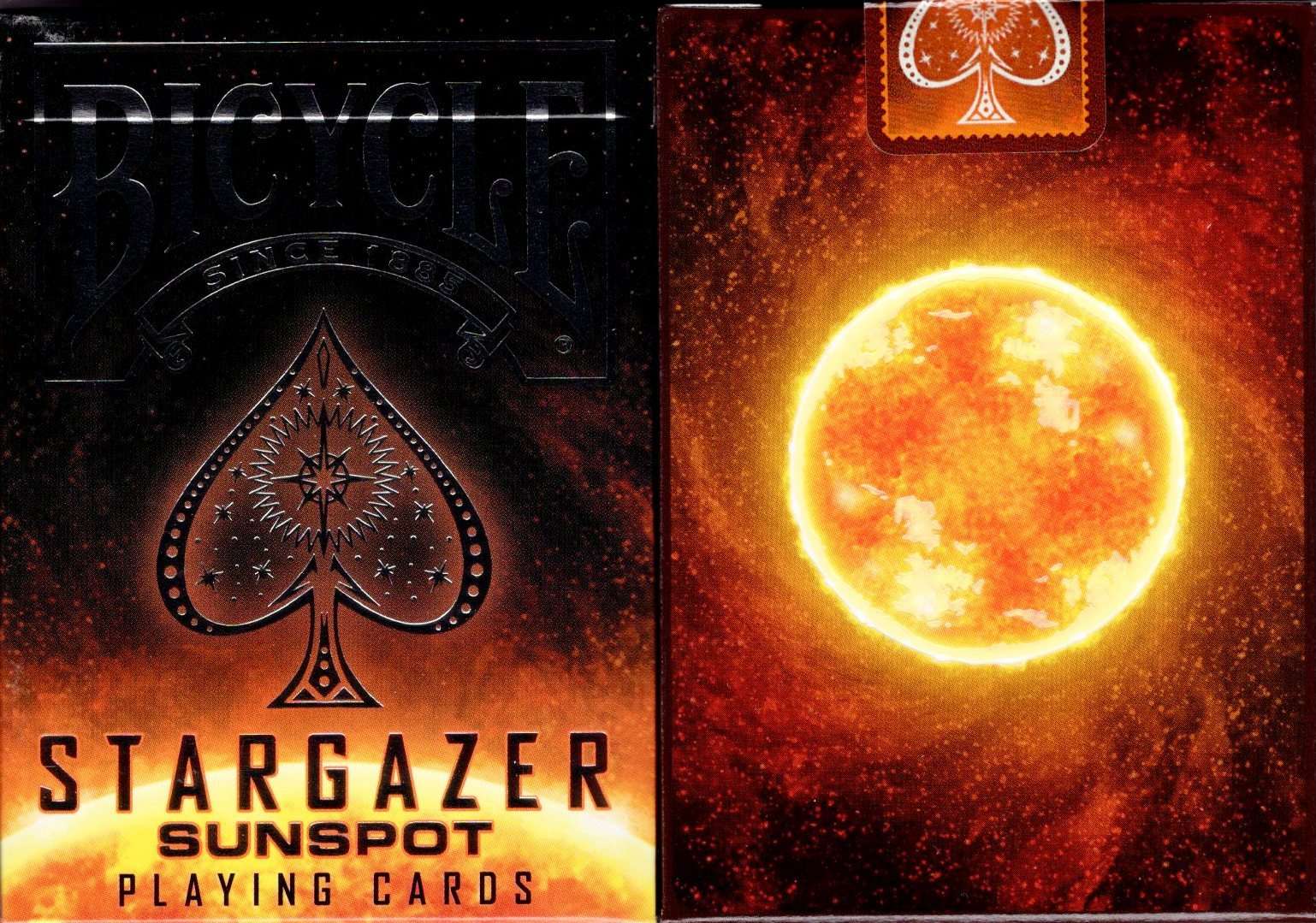 Stargazer Sunspot Bicycle Playing Cards