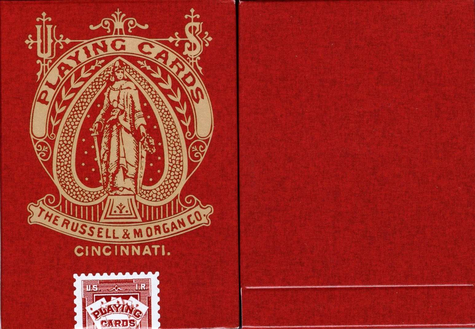 PlayingCardDecks.com-Faro Vintage Playing Cards USPCC: Red