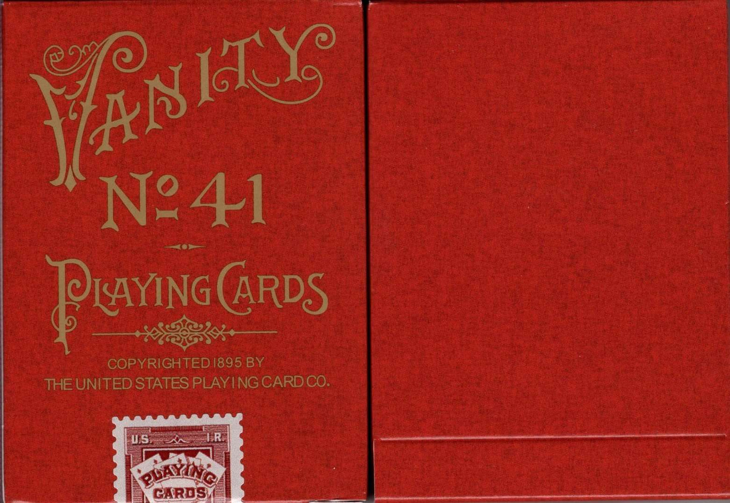 PlayingCardDecks.com-Vanity Reproduction Playing Cards USPCC: Hobgoblin Back (Red)