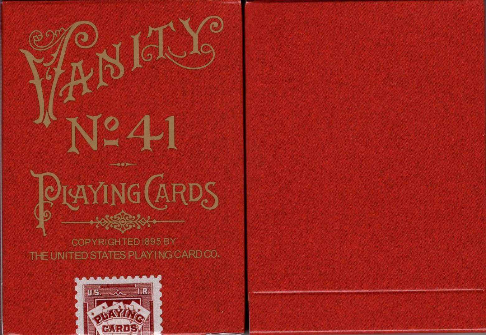PlayingCardDecks.com-Vanity Reproduction Playing Cards USPCC: Hobgoblin Back (Red)