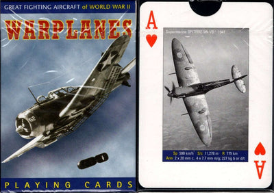 PlayingCardDecks.com-Warplanes of World War II Playing Cards Piatnik